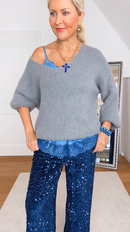 Pullover Vfeline – Premium Baby Alpaka | Made in Italy