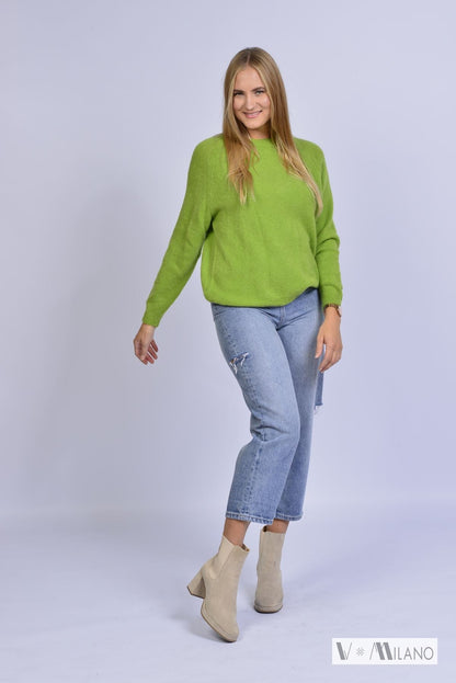 Pullover Vmelanie – Baby Alpaka Strick | Made in Italy