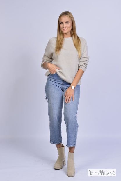 Pullover Vmelanie – Baby Alpaka Strick | Made in Italy