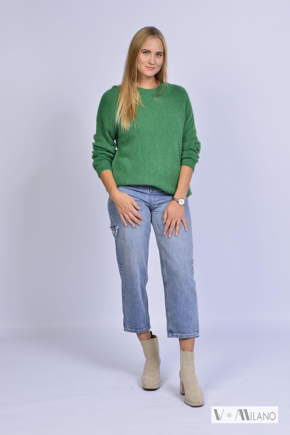 Pullover Vmelanie – Baby Alpaka Strick | Made in Italy