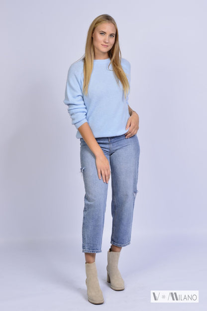 Pullover Vmelanie – Baby Alpaka Strick | Made in Italy