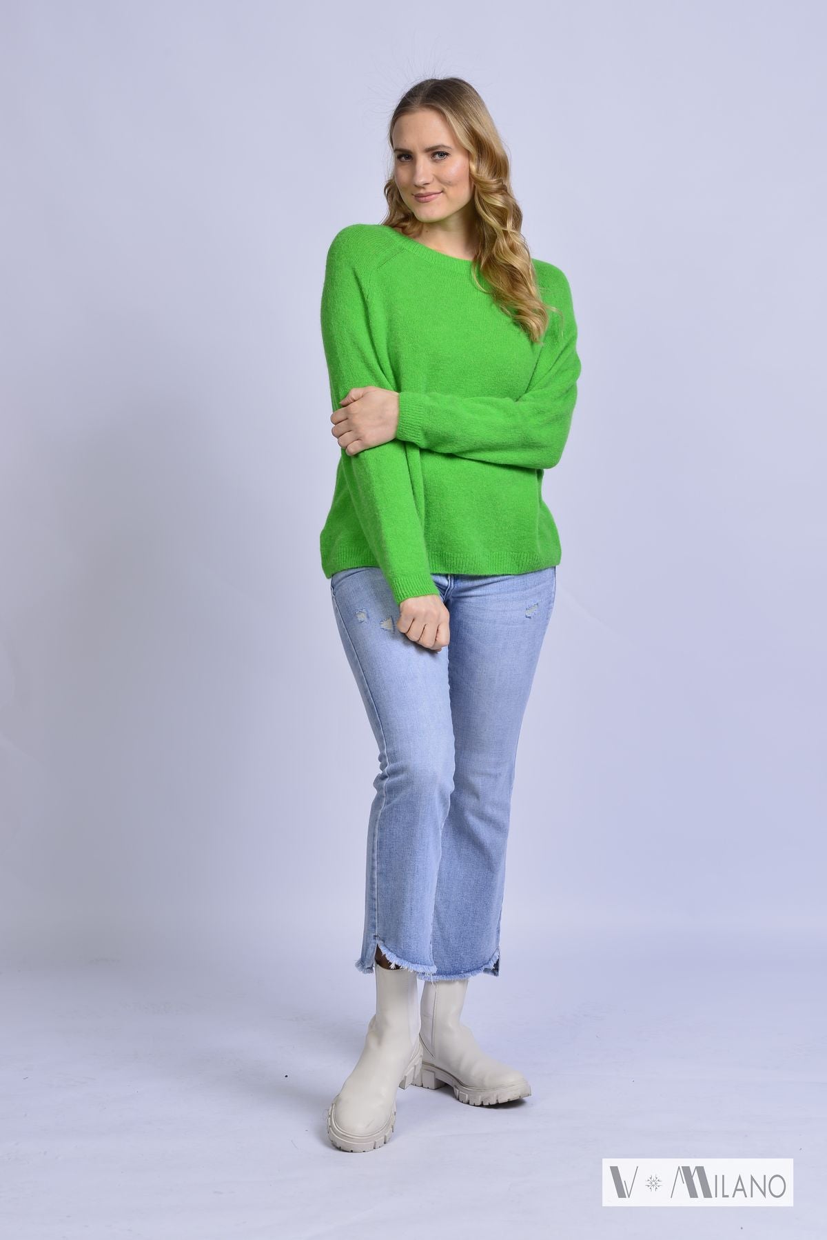 Pullover Vmelanie – Baby Alpaka Strick | Made in Italy