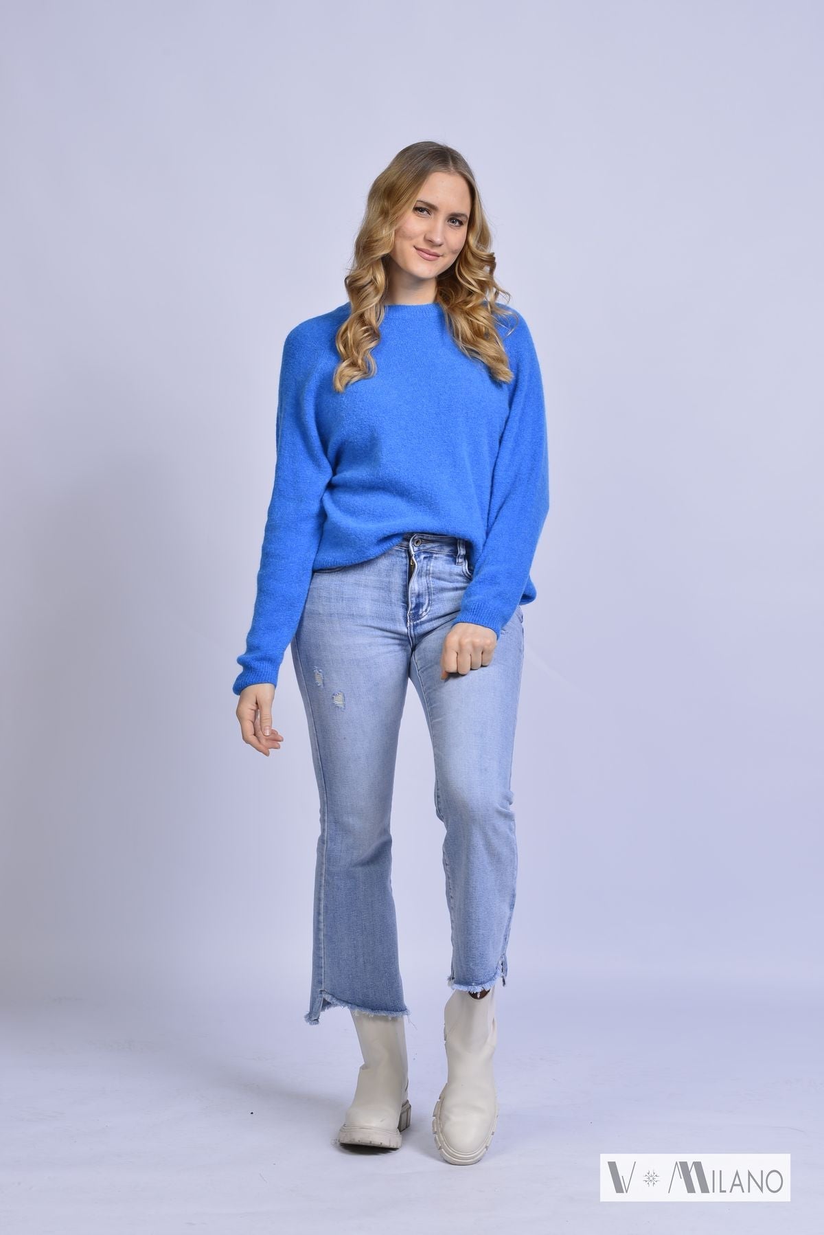 Pullover Vmelanie – Baby Alpaka Strick | Made in Italy