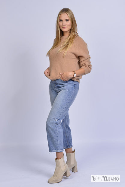 Pullover Vmelanie – Baby Alpaka Strick | Made in Italy