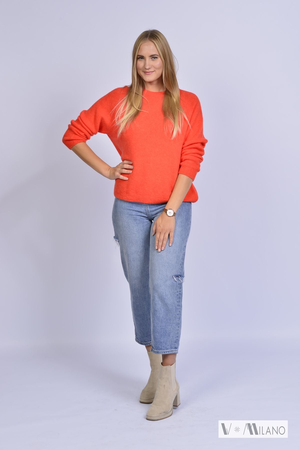 Pullover Vmelanie – Baby Alpaka Strick | Made in Italy