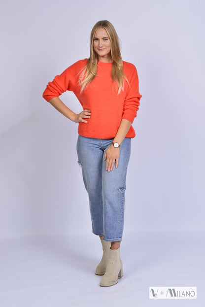 Pullover Vmelanie – Baby Alpaka Strick | Made in Italy