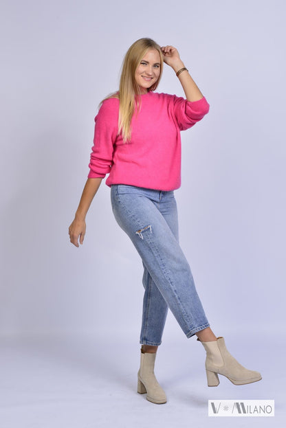 Pullover Vmelanie – Baby Alpaka Strick | Made in Italy