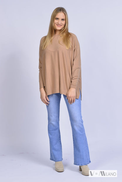 Pullover Vdulcie – Feinstrick Oversize | Made in Italy