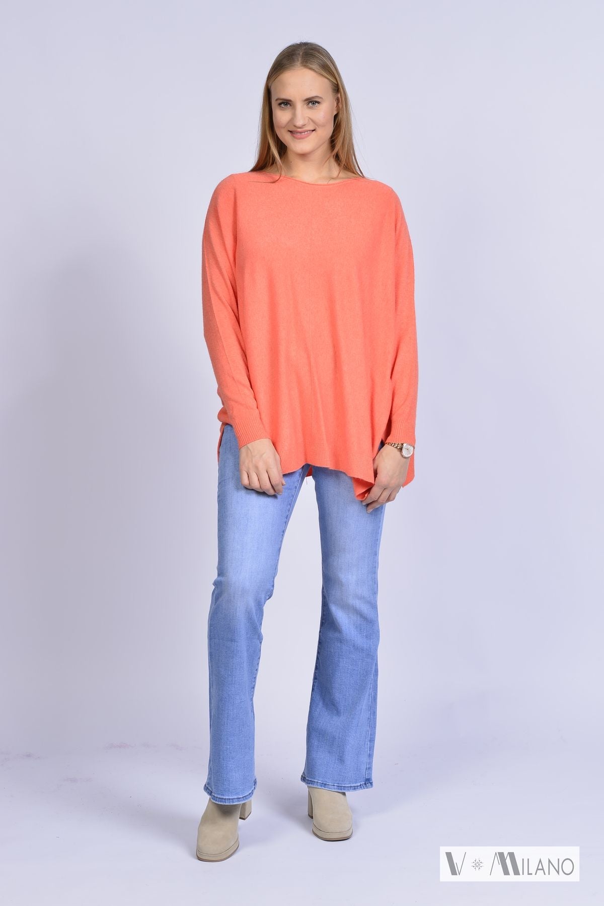Pullover Vdulcie – Feinstrick Oversize | Made in Italy