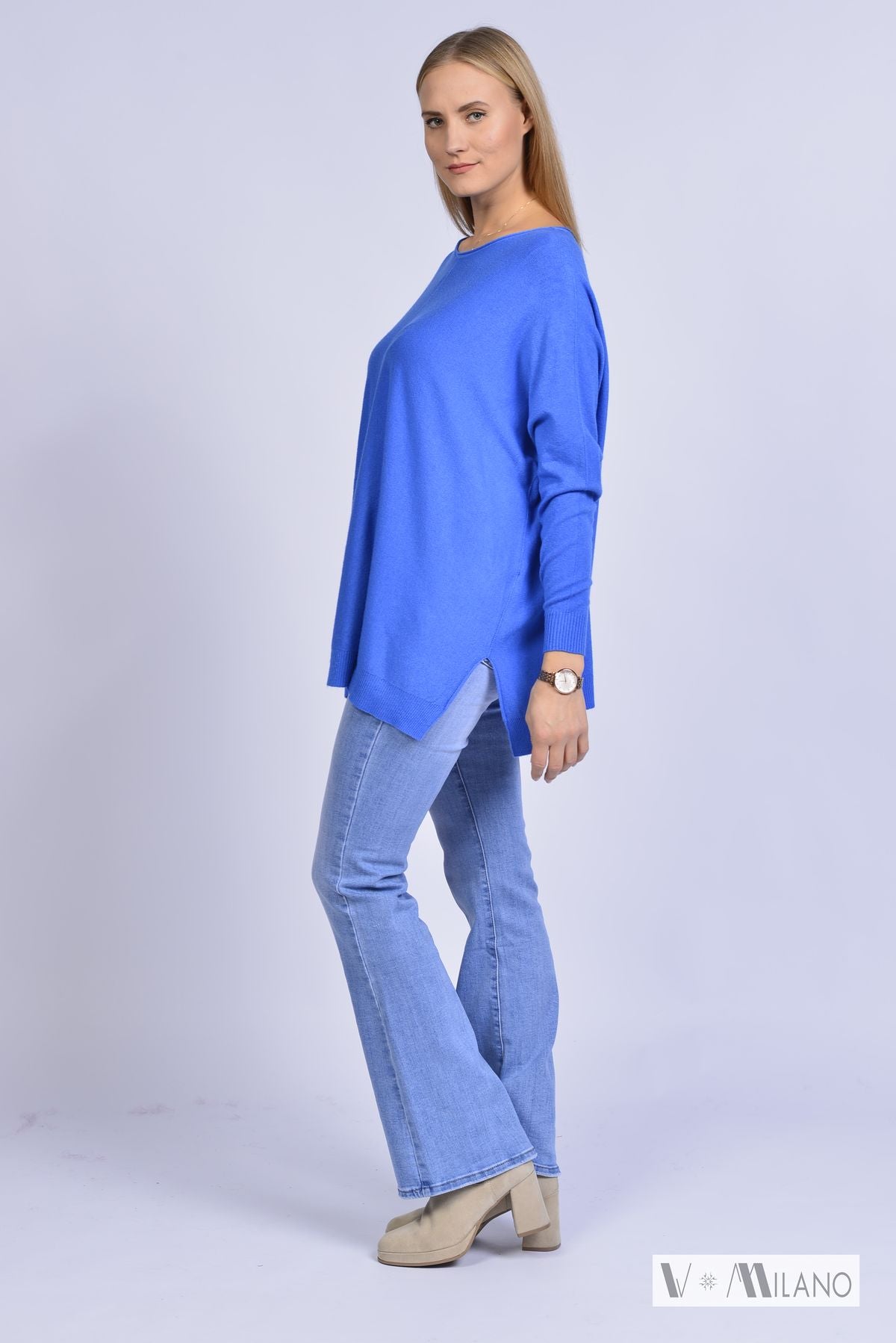 Pullover Vdulcie – Feinstrick Oversize | Made in Italy