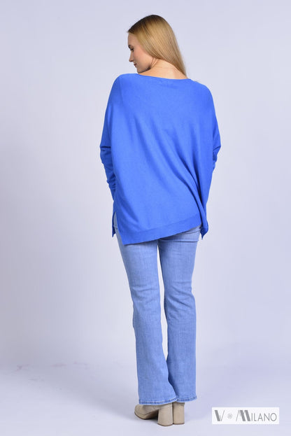Pullover Vdulcie – Feinstrick Oversize | Made in Italy
