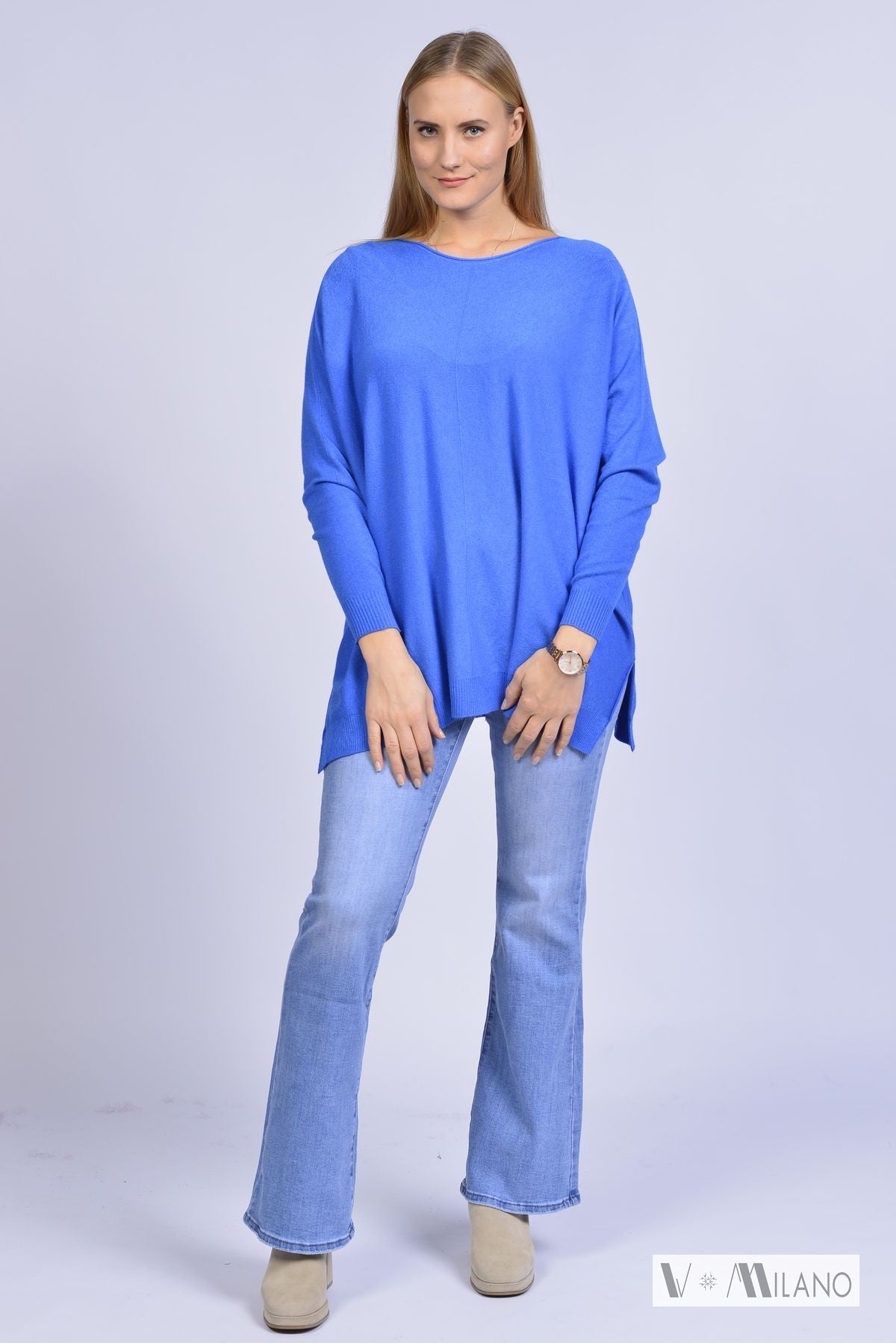 Pullover Vdulcie – Feinstrick Oversize | Made in Italy