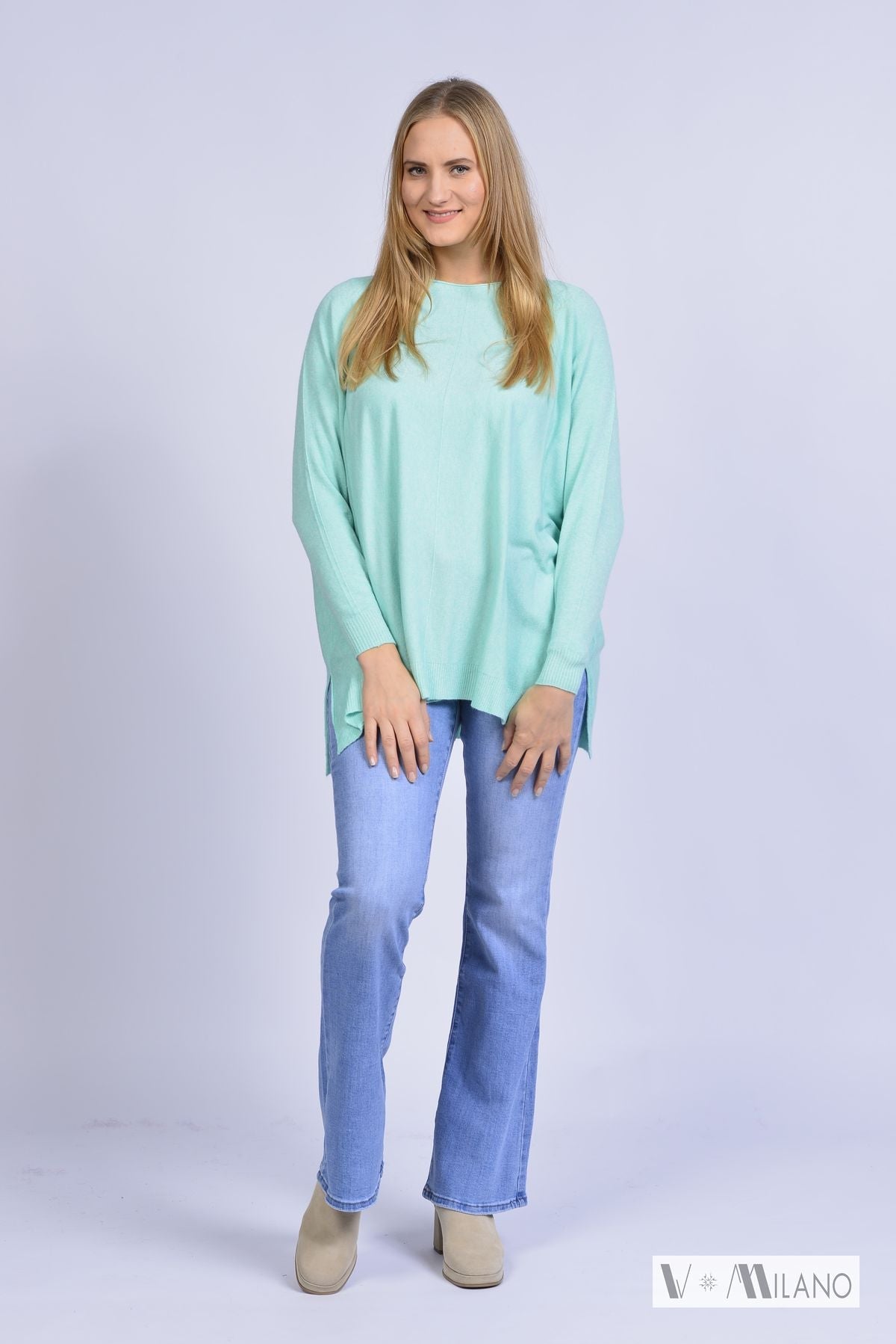 Pullover Vdulcie – Feinstrick Oversize | Made in Italy