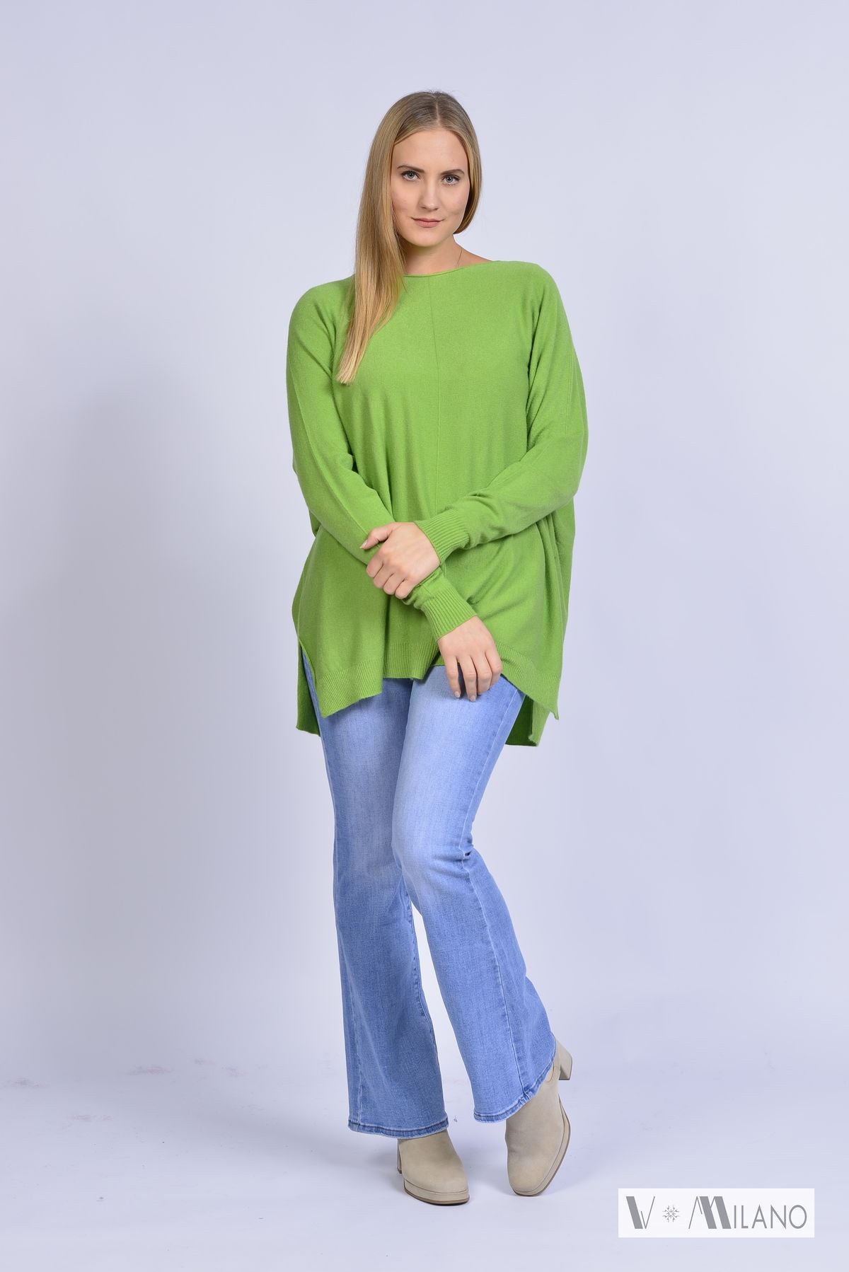 Pullover Vdulcie – Feinstrick Oversize | Made in Italy