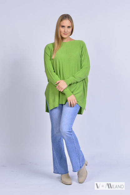 Pullover Vdulcie – Feinstrick Oversize | Made in Italy