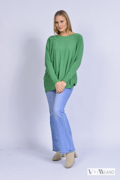 Pullover Vdulcie – Feinstrick Oversize | Made in Italy