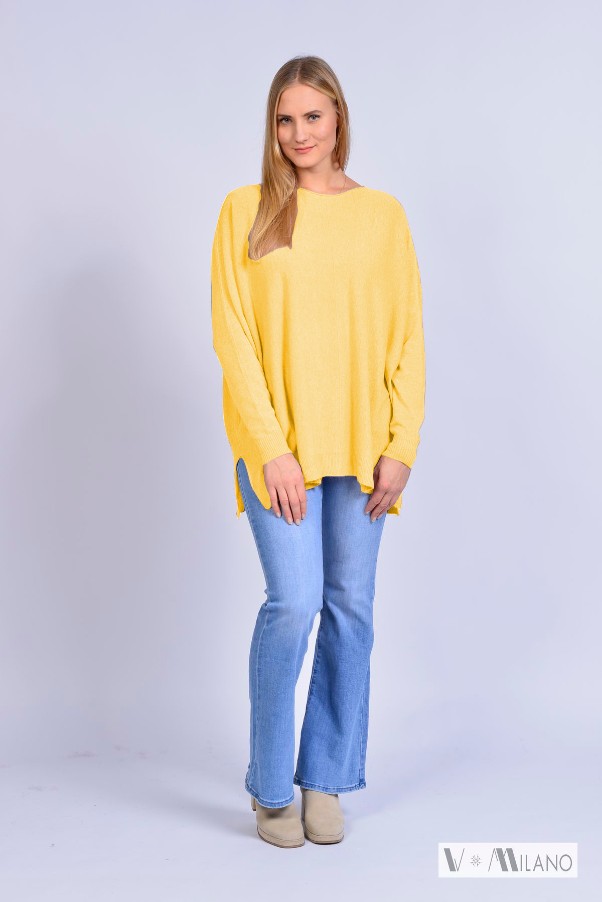 Pullover Vdulcie – Feinstrick Oversize | Made in Italy