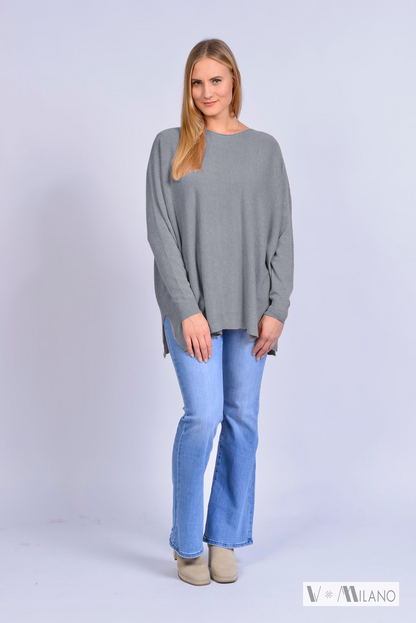 Pullover Vdulcie – Feinstrick Oversize | Made in Italy