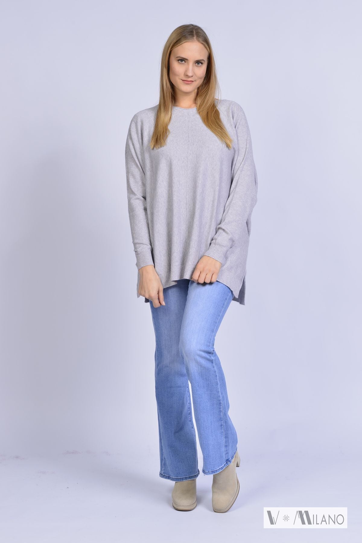 Pullover Vdulcie – Feinstrick Oversize | Made in Italy