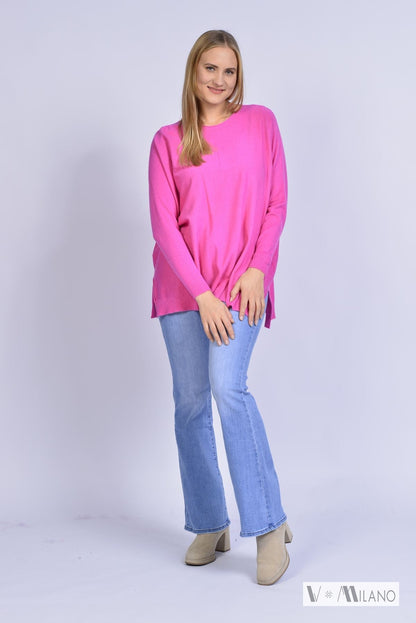 Pullover Vdulcie – Feinstrick Oversize | Made in Italy