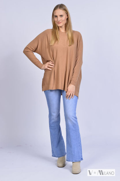Pullover Vdulcie – Feinstrick Oversize | Made in Italy