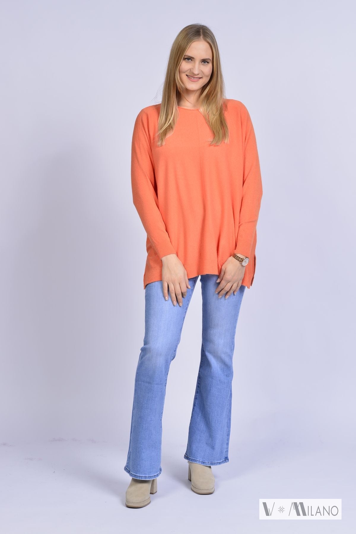 Pullover Vdulcie – Feinstrick Oversize | Made in Italy