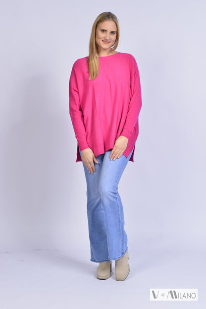 Pullover Vdulcie – Feinstrick Oversize | Made in Italy