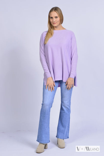 Pullover Vdulcie – Feinstrick Oversize | Made in Italy