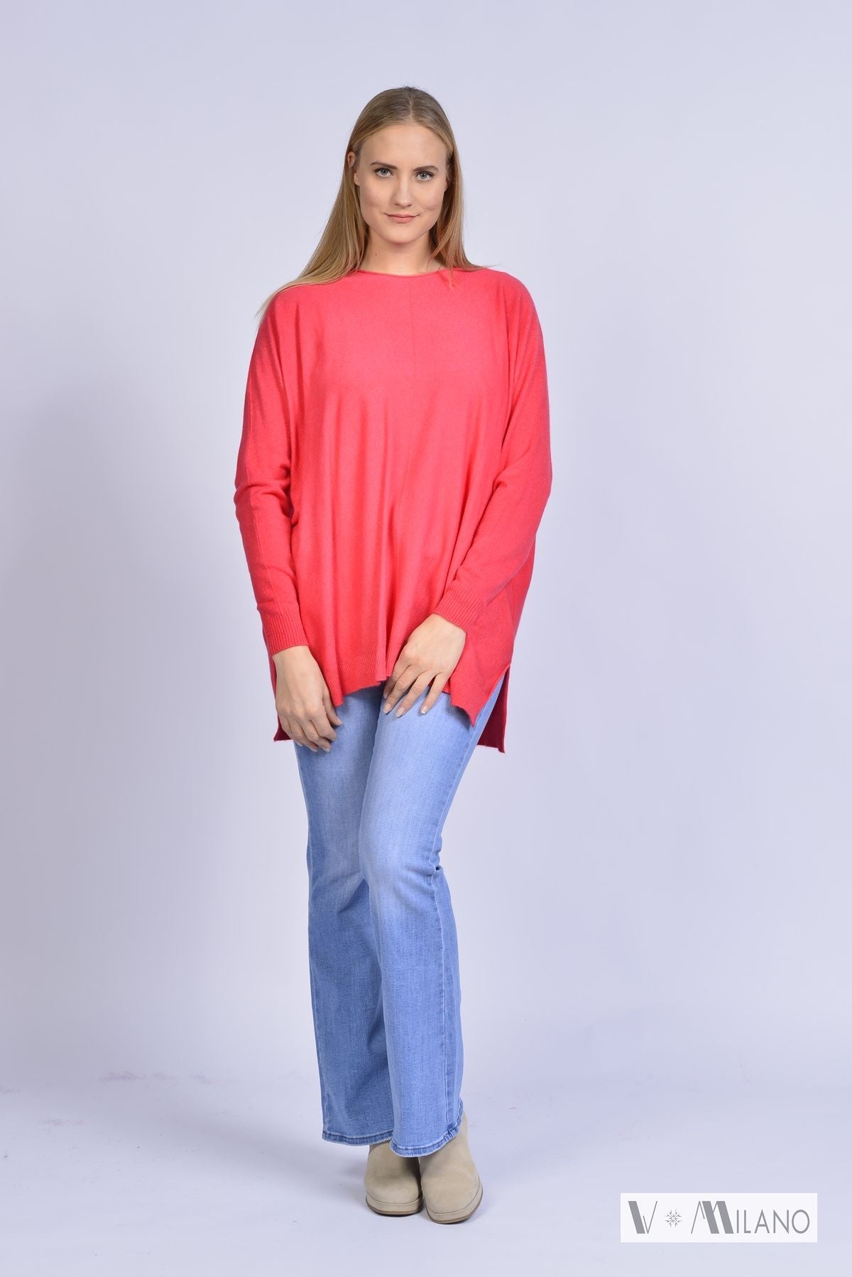 Pullover Vdulcie – Feinstrick Oversize | Made in Italy