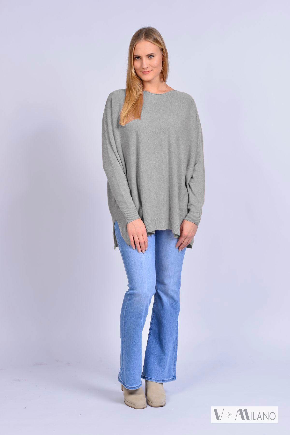 Pullover Vdulcie – Feinstrick Oversize | Made in Italy