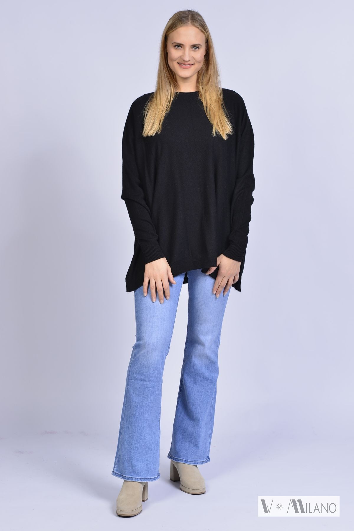 Pullover Vdulcie – Feinstrick Oversize | Made in Italy