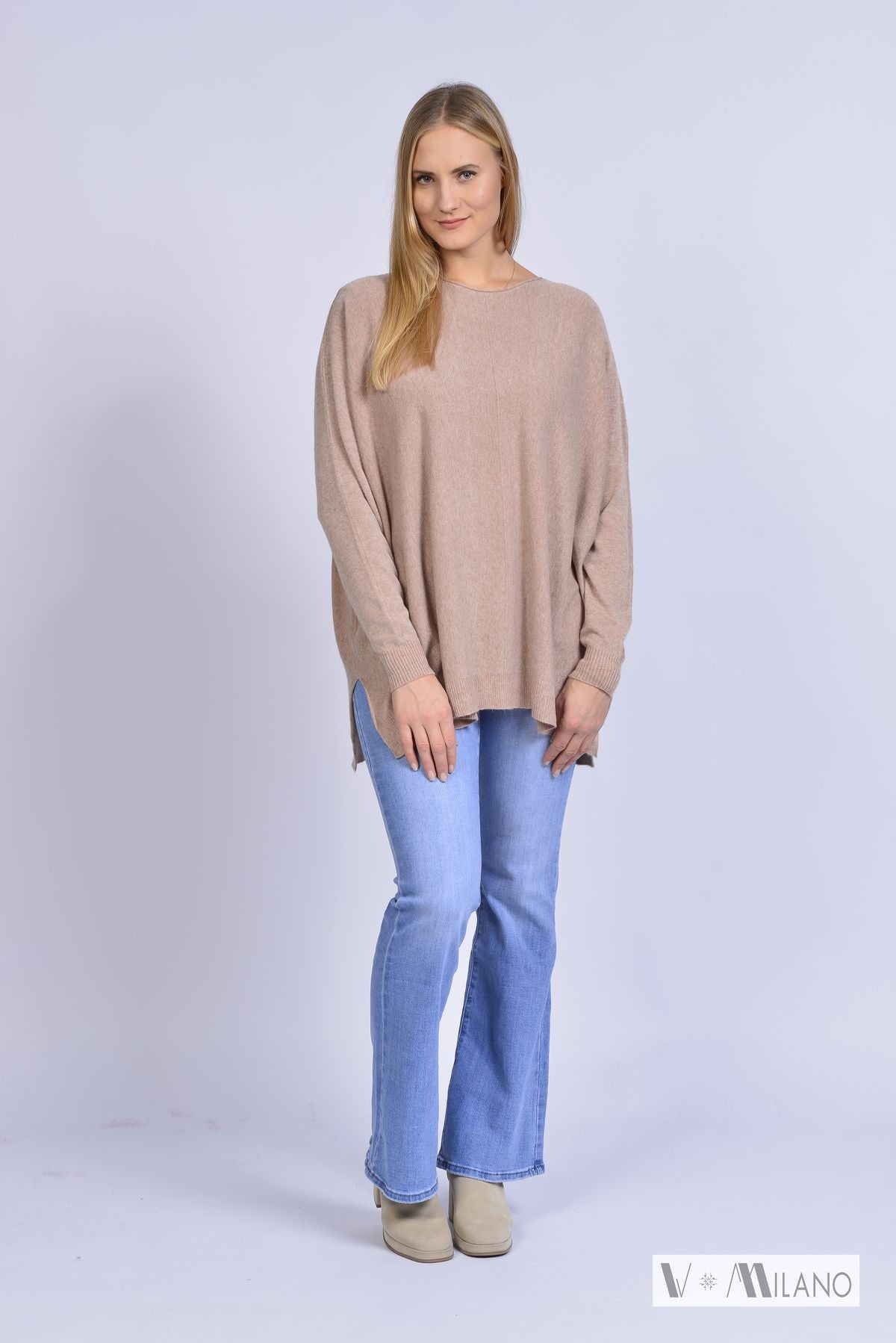 Pullover Vdulcie – Feinstrick Oversize | Made in Italy