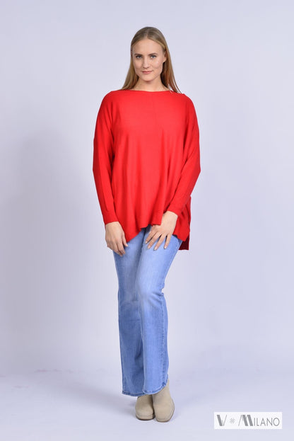 Pullover Vdulcie – Feinstrick Oversize | Made in Italy