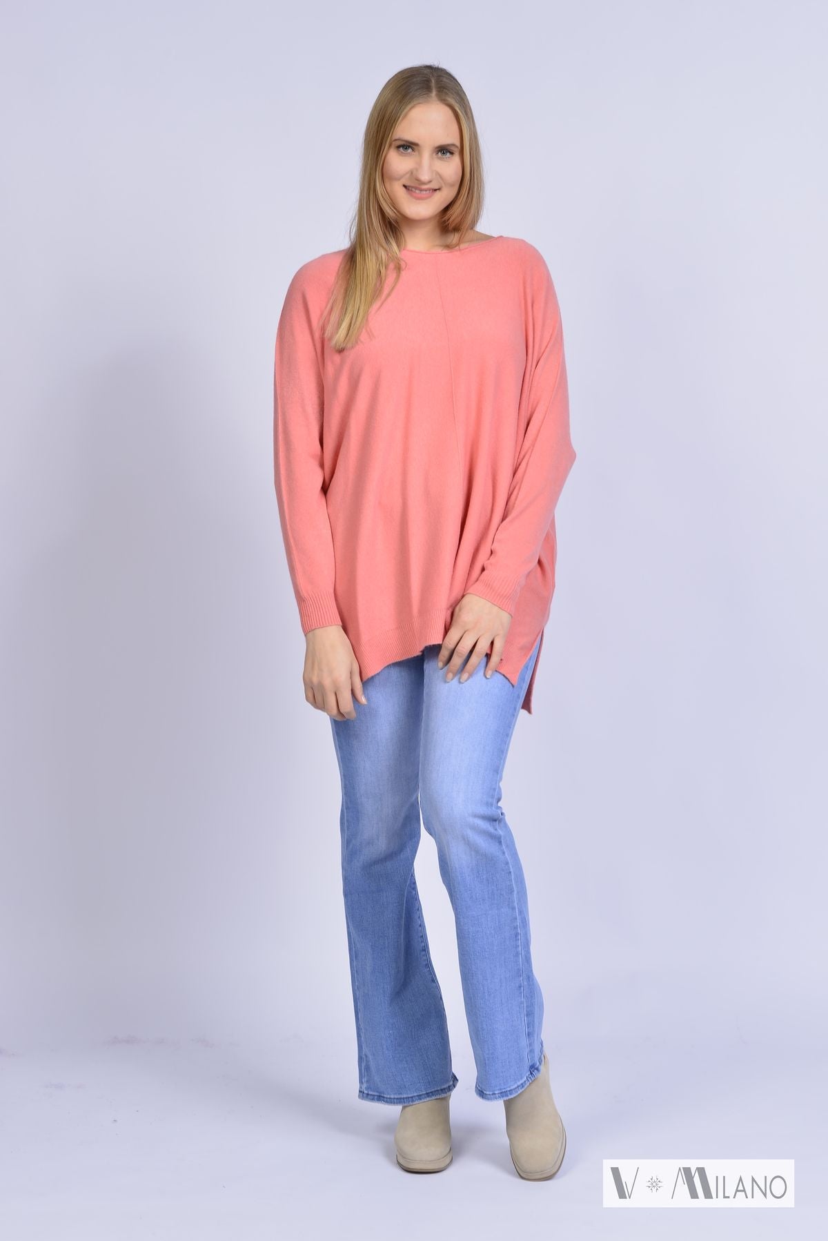 Pullover Vdulcie – Feinstrick Oversize | Made in Italy