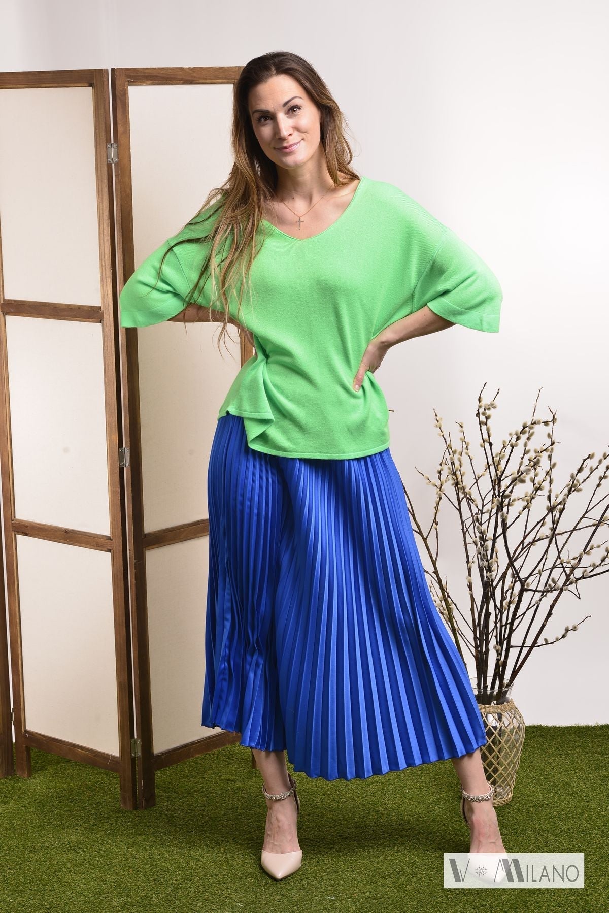 Shirt V. Lina – Softes Modal-Shirt | Made in Italy