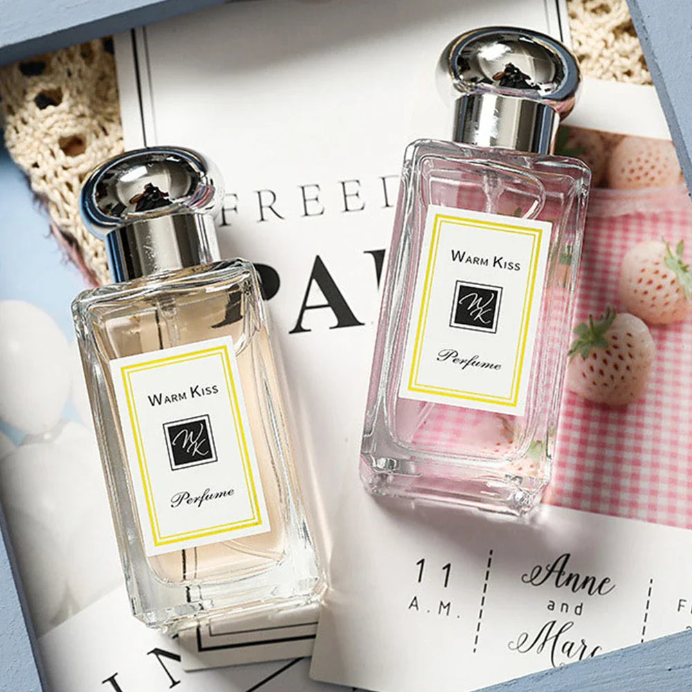 WARM KISS Fruity Perfume – Damen Parfum mit fruchtiger Note (50 ml)