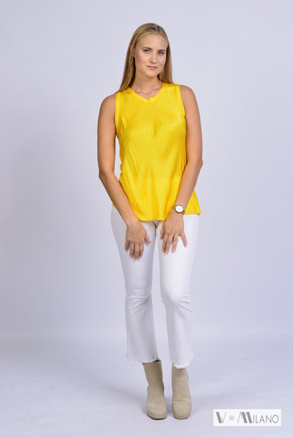 Top Vrene – Fließende Eleganz | 100 % Viskose | Made in Italy