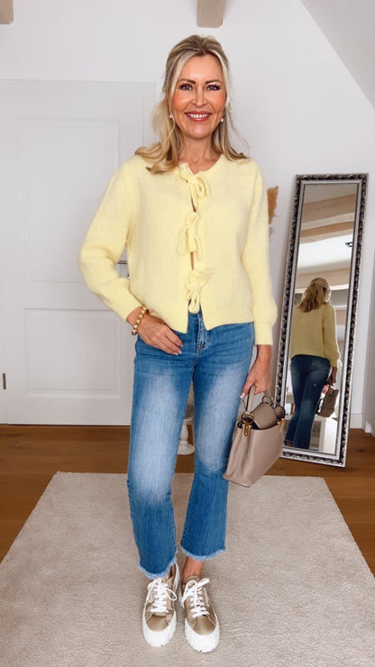 Jeans Vellis – Cropped Denim mit femininer Silhouette