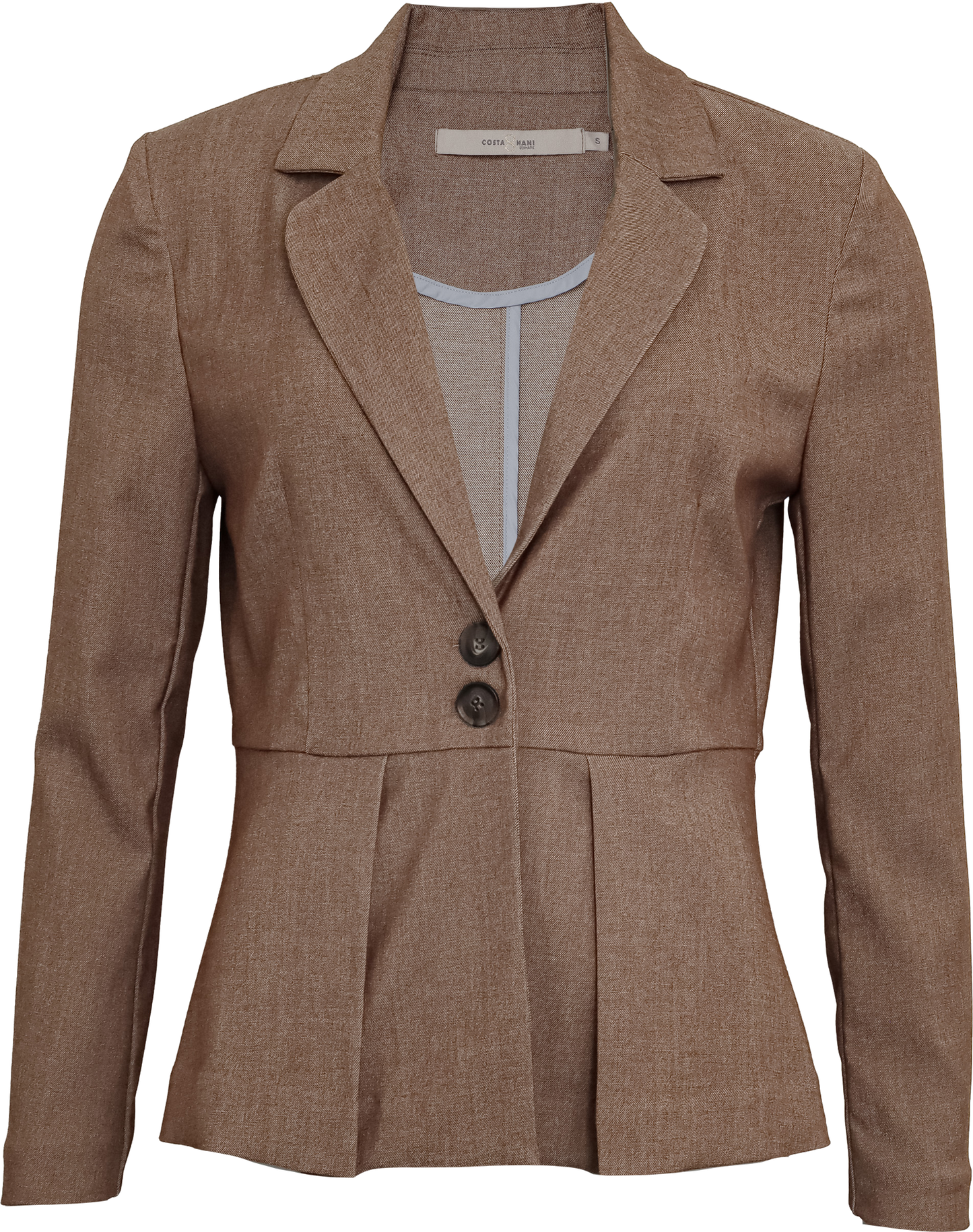 Costamani Blazer „Natacha“ in Latte – Dänisches Design mit femininer Silhouette