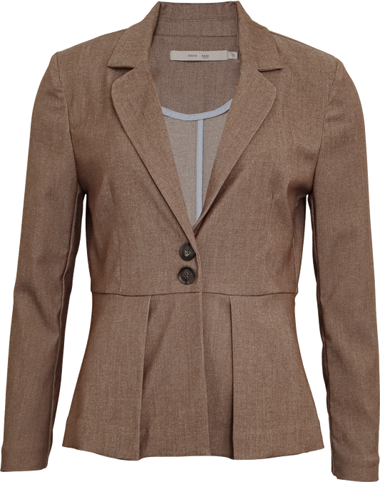 Costamani Blazer „Natacha“ in Latte – Dänisches Design mit femininer Silhouette