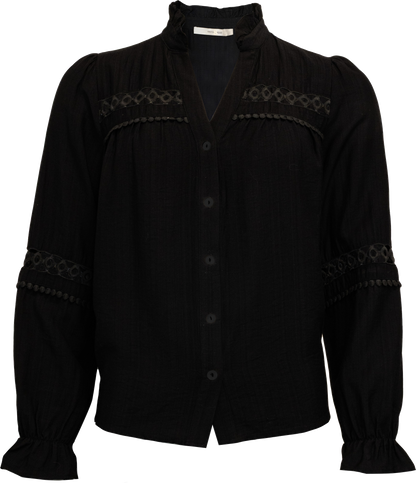 Costamani Bluse in Whisper White – Feminine Eleganz im skandinavischen Stil (Elijah Shirt)