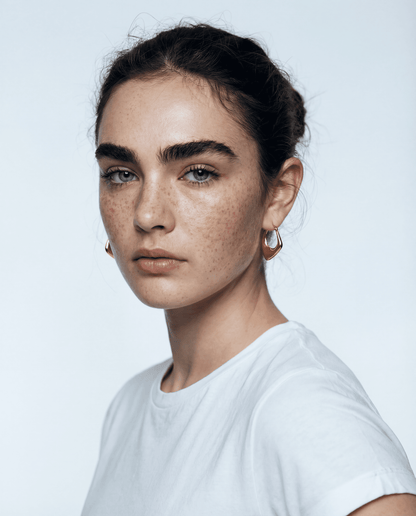 Creole Aurea – Organisch geschwungene Creolen aus 925 Sterling Silber