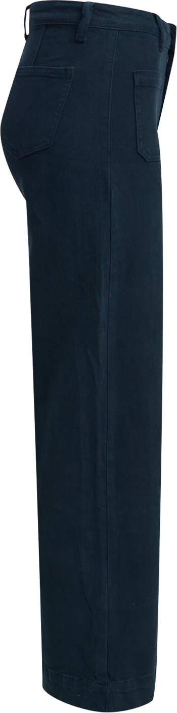 Heartkiss Schlaghose in Dunkelblau – Moderne Damenhose mit Retro-Flair