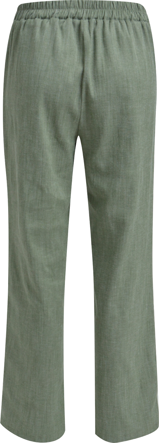 Heartkiss Stoffhose in Salbeigrün – Elegante Damenhose mit weiter Silhouette