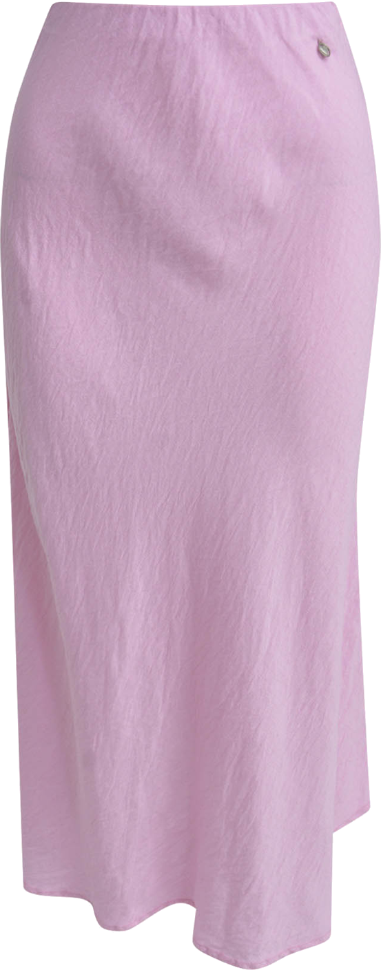 Heartkiss Damen Maxirock Natur – Luftiger Sommerrock in zeitlosem Offwhite
