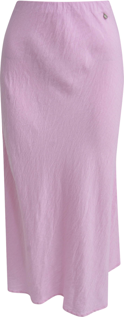 Heartkiss Damen Maxirock Natur – Luftiger Sommerrock in zeitlosem Offwhite