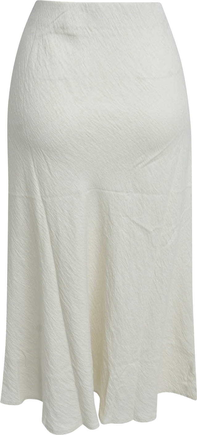 Heartkiss Damen Maxirock Natur – Luftiger Sommerrock in zeitlosem Offwhite