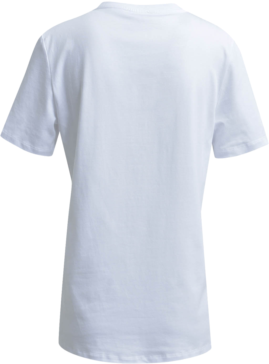 Heartkiss Damen T-Shirt Weiß mit „ENJOY“ Print – Trendiges Statement Shirt