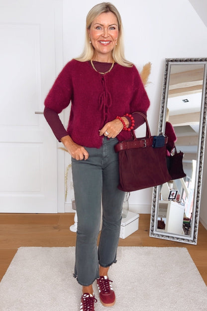 Jacke Vbogdana – Mohair Cardigan | Made in Italy