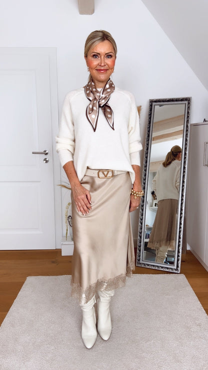 Pullover Vmelanie – Baby Alpaka Strick | Made in Italy